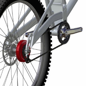 ce dérailleur optimise l'effort du cycliste.