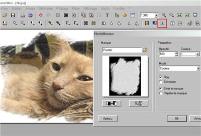 ajouter un masque pour donner du style à ses photos