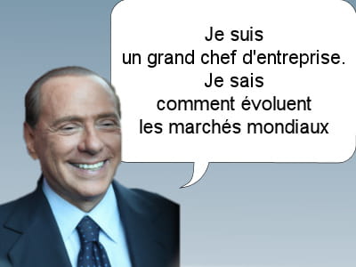 silvio berlusconi, ancien chef du gouvernement italien, le 4 août 2011.