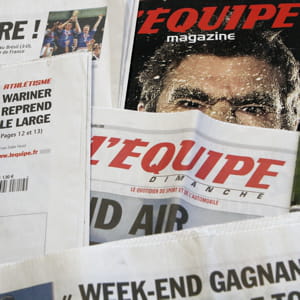 l'equipe est le seul quotidien national de sport en france.