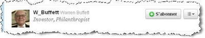 son abonnement au fil de warren buffett.