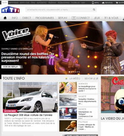 capture d'écran tf1.