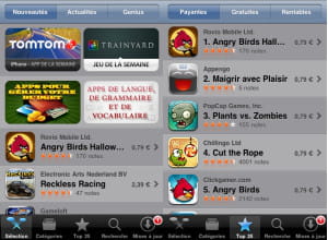 l'itunes store d'apple