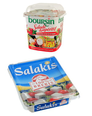 la feta domine encore le marché du fromage pour salade, mais de nouveaux