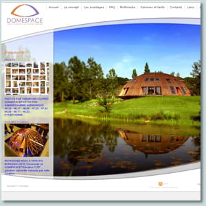 capture d'écran du site de domespace.