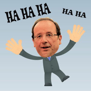 françois hollande a réfréné ses ardeurs comiques durant la campagne