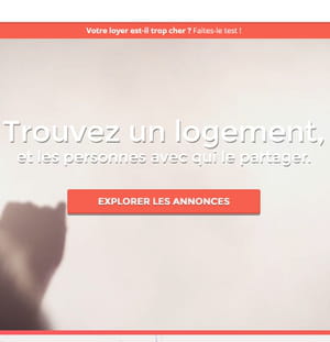 weroom met en avant les profils des colocataires.