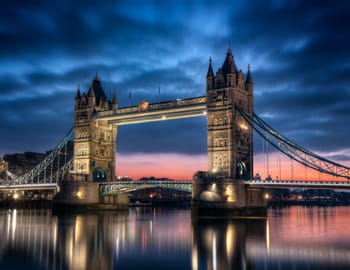 une vue de londres.