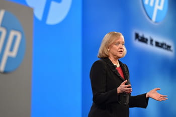 meg whitman a pris les commandes d'hp en 2011.