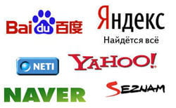 les logos des concurrents de google