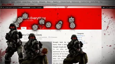 l'application killzone 2 de sony pour jouer sur n'importe quel site.