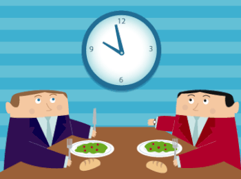 l'heure du rendez-vous pour un dîner est généralement autour de 22h.