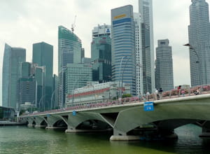 la métropole singapourienne compte 4,6 millions d'habitants.