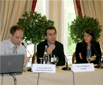 la table ronde 'pages personnalisables', avec orange busines services et le
