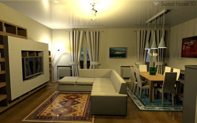 copie d'écran du logiciel proposé sur le site sweet home 3d.