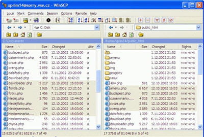 copie d'écran du logiciel disponible sur le site de sourceforge.
