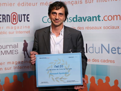 arnaud ribadeau dumas, vice-président r&d - 3dvia - chez dassault systèmes.