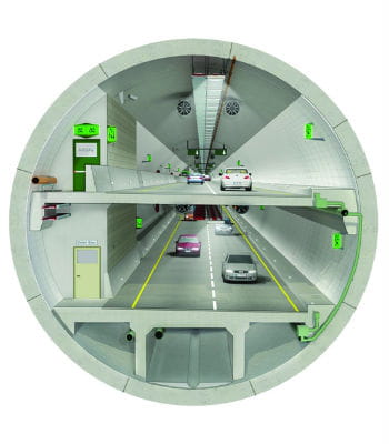 le tunnel à double pont eurasia sera construit sous le bosphore, à istanbul.