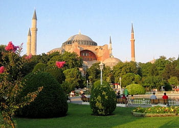 le musée sainte-sophie, ancienne basilique, à istanbul