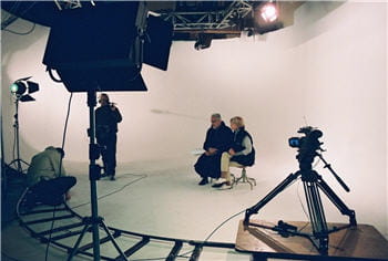 tournage de la vidéo au coeur de la campagne