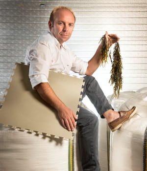 rémy lucas, le fondateur d'algopack, est un pionnier des matériaux à base