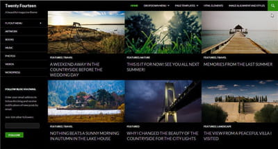 wordpress twenty fourteen