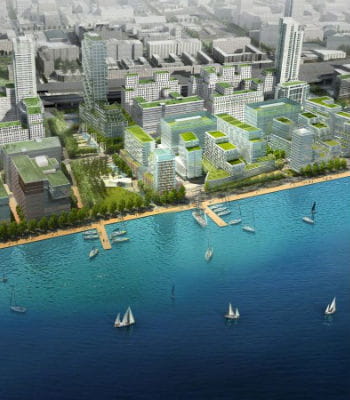 le gigantesque projet de réaménagement des berges de toronto va coûter 22
