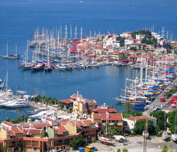 le port de maramaris.