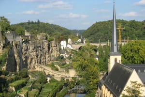 une vue du luxembourg.