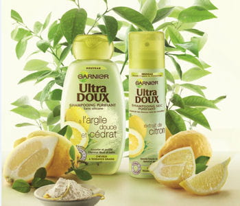 shampoing sec garnier citrus, 6,50 euros.