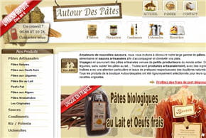plus de 60 types de pâtes artisanales
