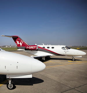 wijet loue des jets privés pour 2 200 euros de l'heure.