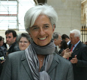 christine lagarde.