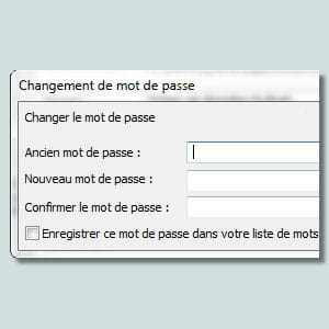 modifiez votre mot de passe régulièrement.
