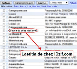 la personnification de l'expediteur est un plus pour faire accepter son message