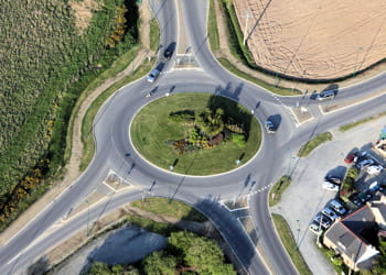 on compte plus de 30 000 ronds-points en france