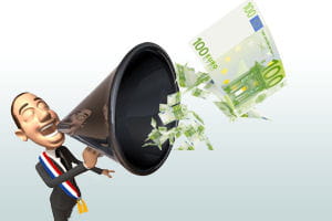 quelle région dépense le plus en communication ?
