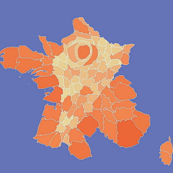 les touristes présents en juillet.