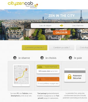 utiliser le service de partage de taxi cityzen cab permettrait aux utilisateurs