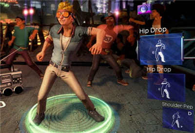 votre coach danse face à vous, et vous avez la décomposition des mouvements qui