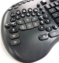 zoom sur le bloc joueur du clavier