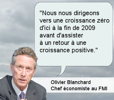 olivier blanchard, chef économiste au fmi.