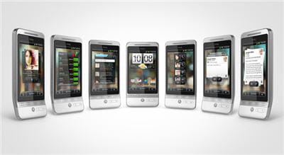 un téléphone wifi, bluetooth, 3g+, gps et qui dispose d'un apn 5 megapixels