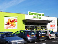 un carrefour contact.