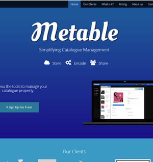 metable aide à gérer son catalogue de données.