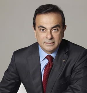 carlos ghosn, pdg de renault-nissan.