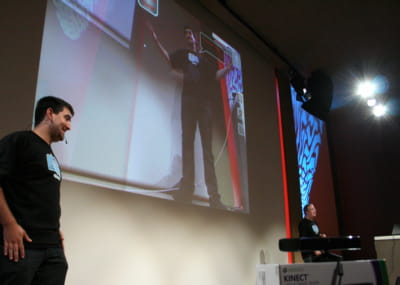 la société wygwam a travaillé sur une application kinect expérimentale pour