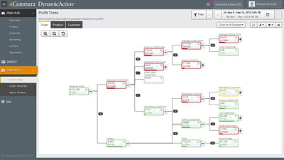 exemple d'arbre de profit de dynamic action