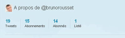 ses statistiques.