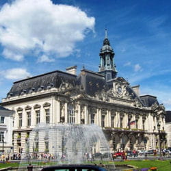 tours, place jean jaurès